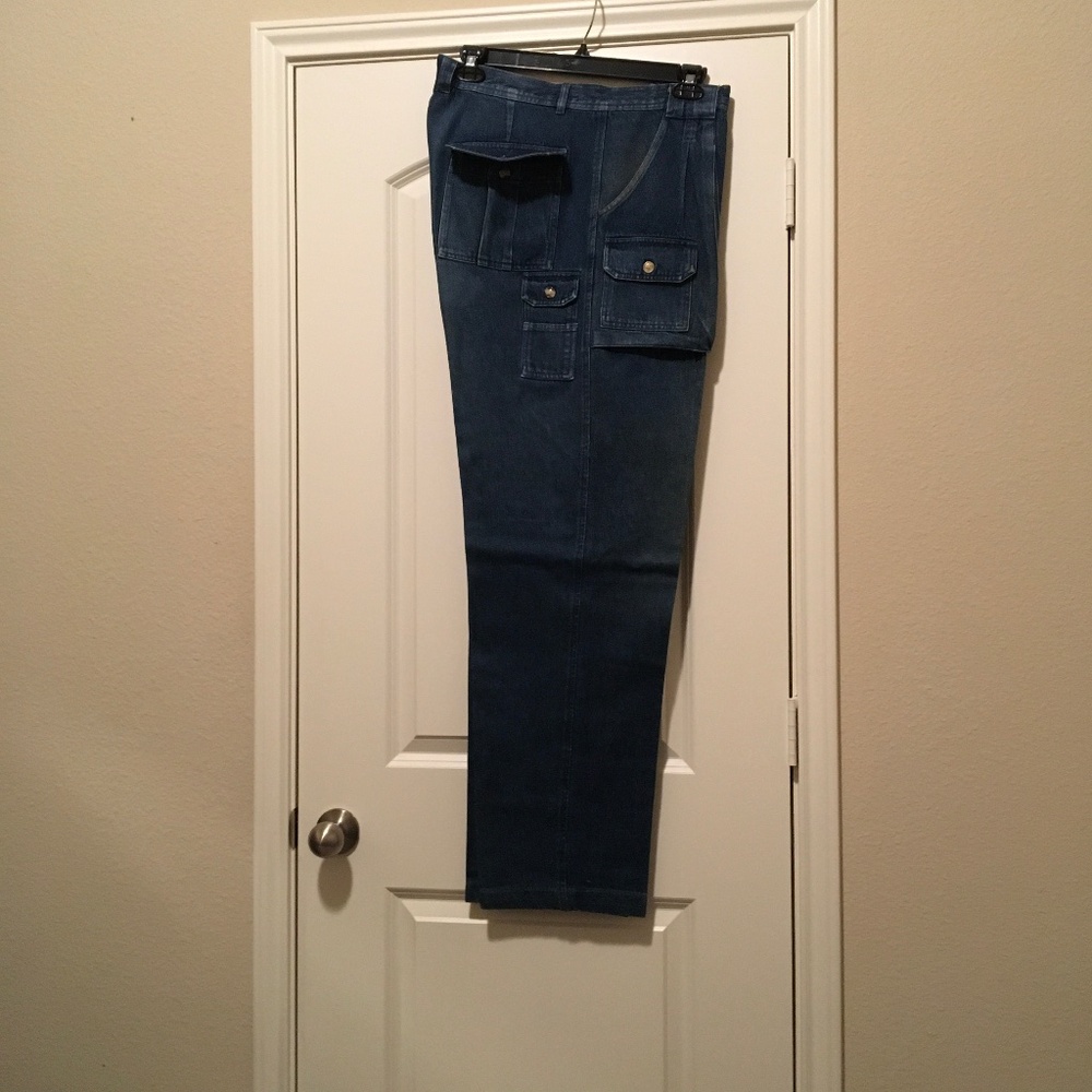 Cabela’s Mean blue Jean. Great for the tall